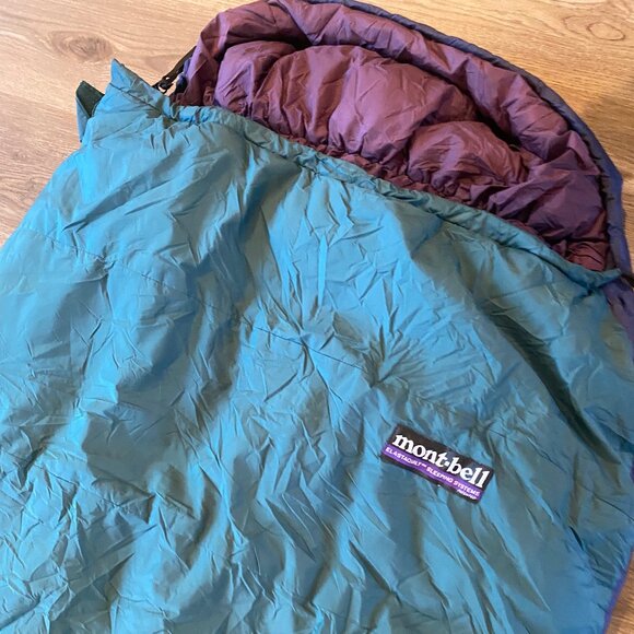mont-bell The Heat Sleeping Bag - Elastiquilt System 6'4",‎ 88x36, 29oz - Picture 1 of 13